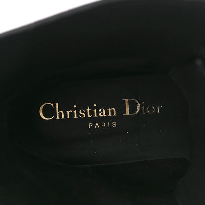 Christian Dior Calfskin Rubber Dioriron Boots 36 Black 8 of 9