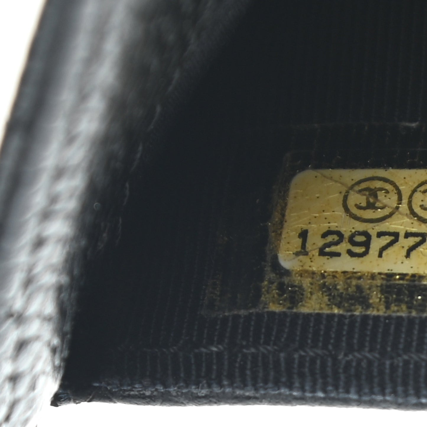 Caviar Quilted Large Flap Wallet Black