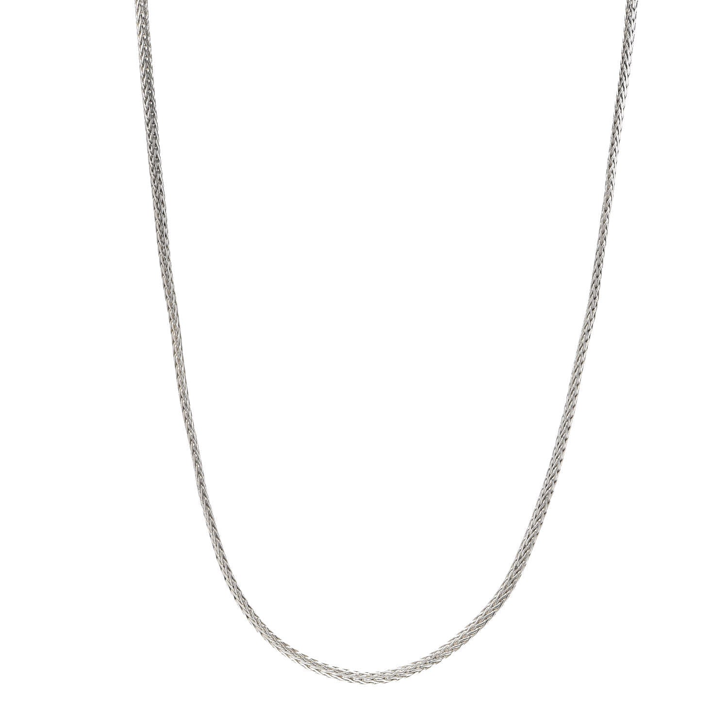 John Hardy Sterling Silver 2.5mm Classic Chain Necklace 1 of 5