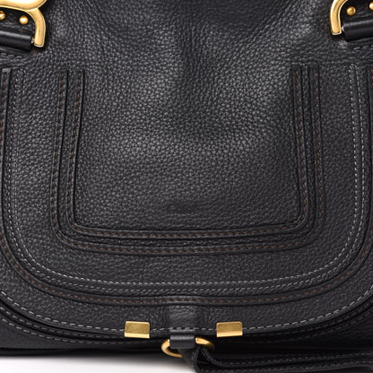 Chloe Calfskin Medium Marcie Satchel Black 11 of 11