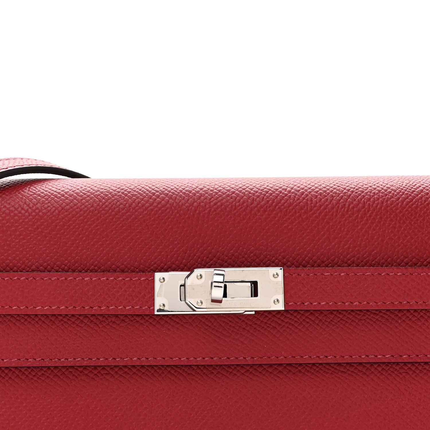 Hermes Epsom Kelly Wallet To Go Rouge Grenat 8 of 12
