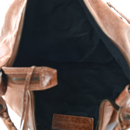 Balenciaga Agneau Classic Hardware Day Hobo Caramel 5 of 11