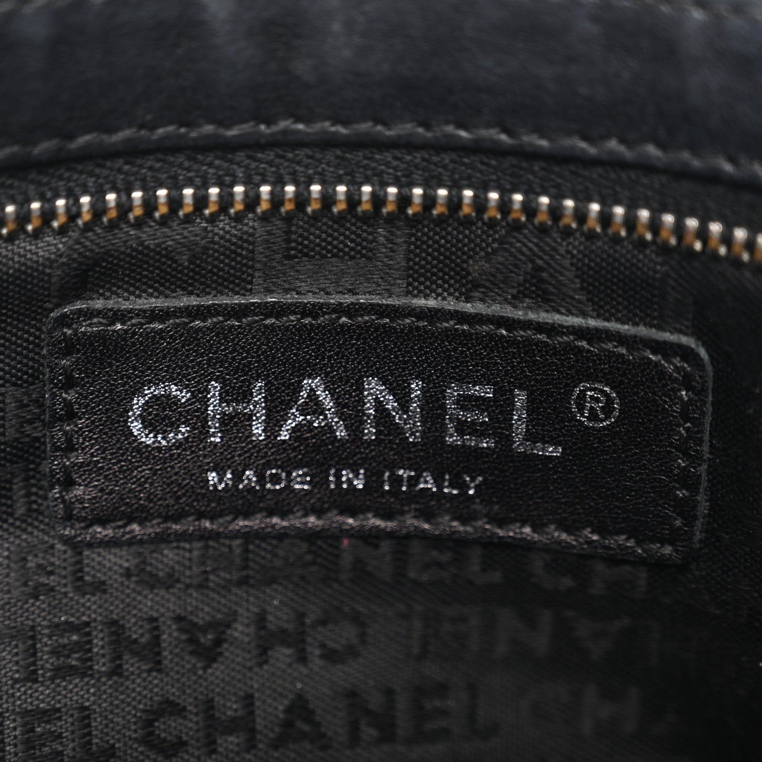 Chanel Lambskin Lax Pochette Black 6 of 10