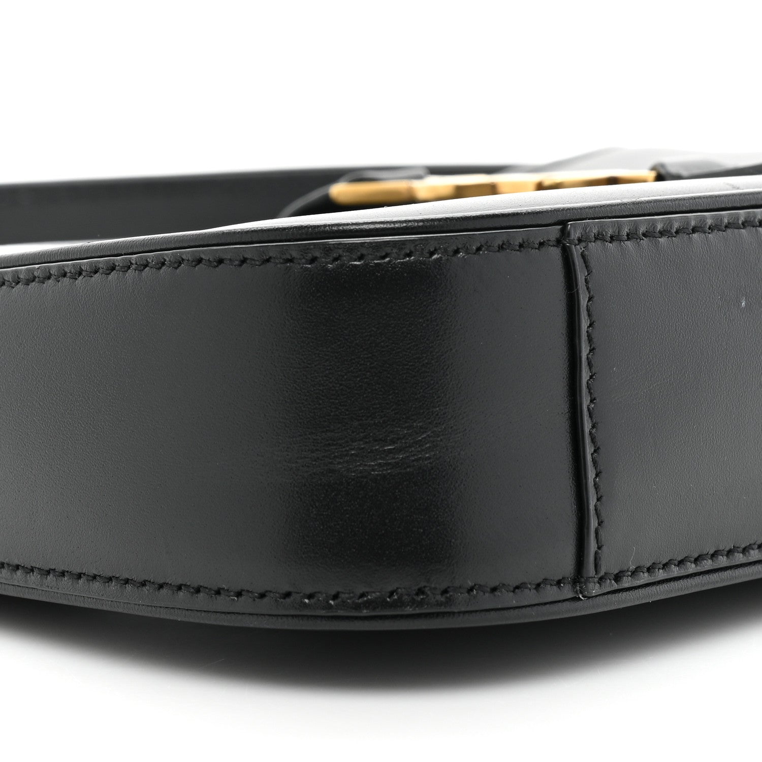 Saint Laurent Smooth Calfskin Le 5 A 7 Mini Hobo Black 8 of 11