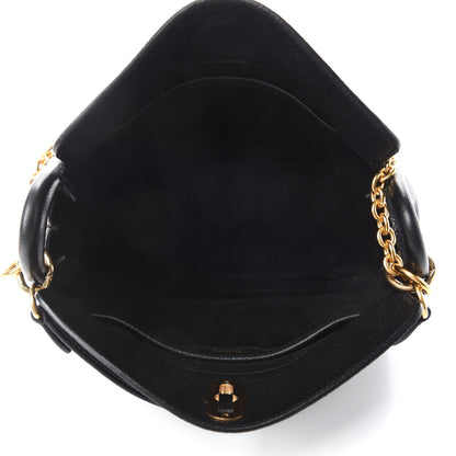 Mulberry Small Classic Grain Calfskin Small Leighton Black 5 of 9