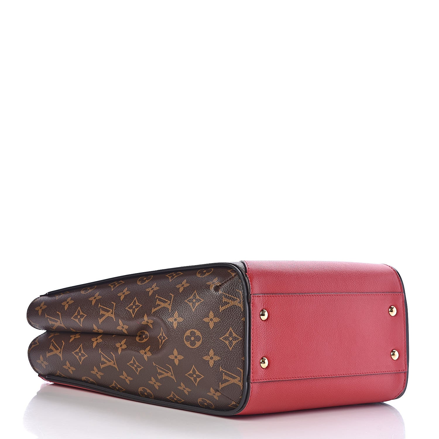 Louis Vuitton Calfskin Monogram Kimono Tote Cherry 4 of 13