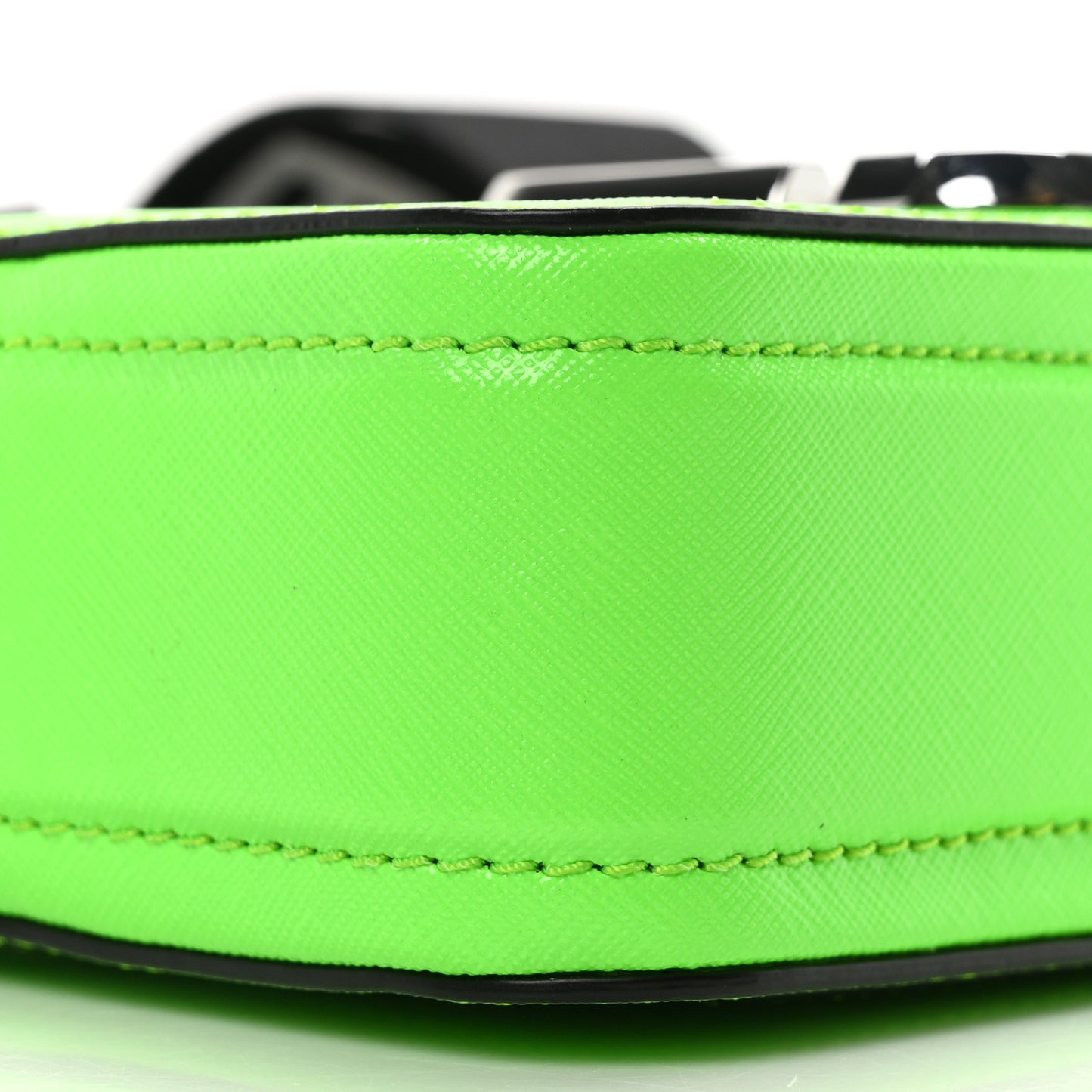 Saffiano Small Snapshot Camera Bag Bright Green