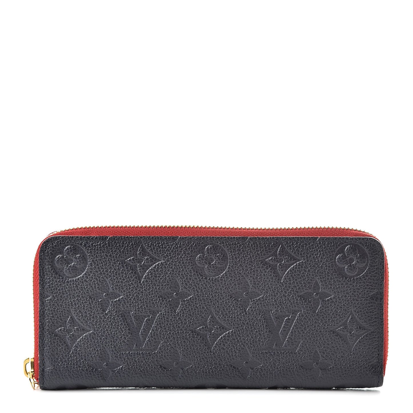 Empreinte Blooming Flowers Clemence Wallet Marine Rouge