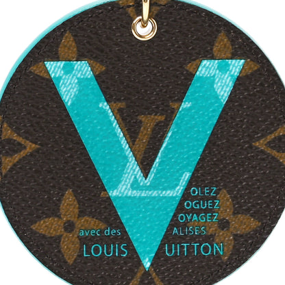 Louis Vuitton Monogram Illustre V Bag Charm Key Ring 6 of 9
