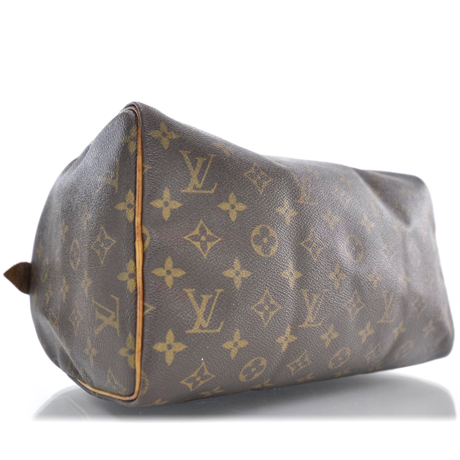 Louis Vuitton Monogram Speedy 30 Brown 6 of 9