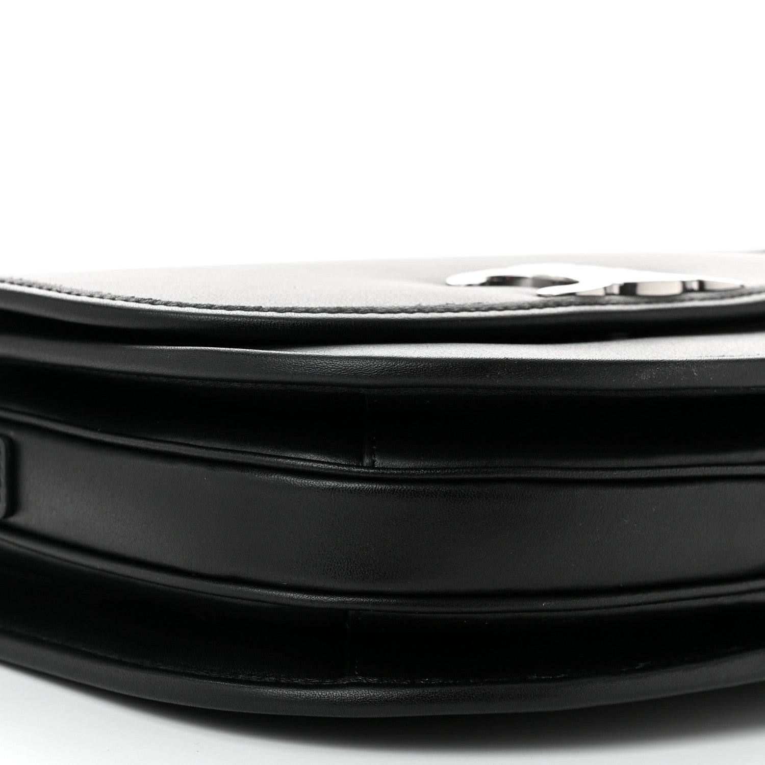 Celine Supple Calfskin Medium Triomphe Besace Black 8 of 9