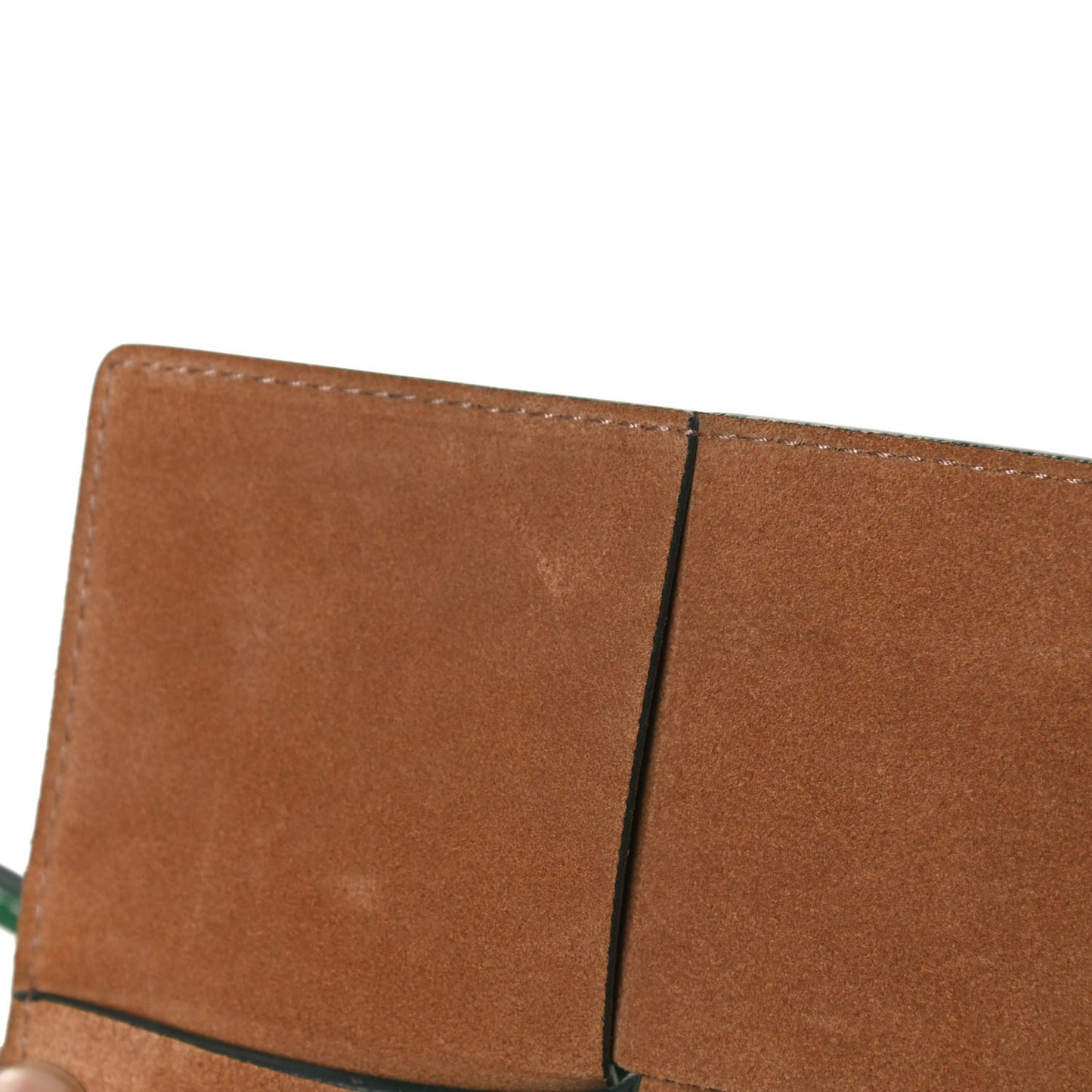 French Calfskin Maxi Intrecciato Arco 33 Racing Green