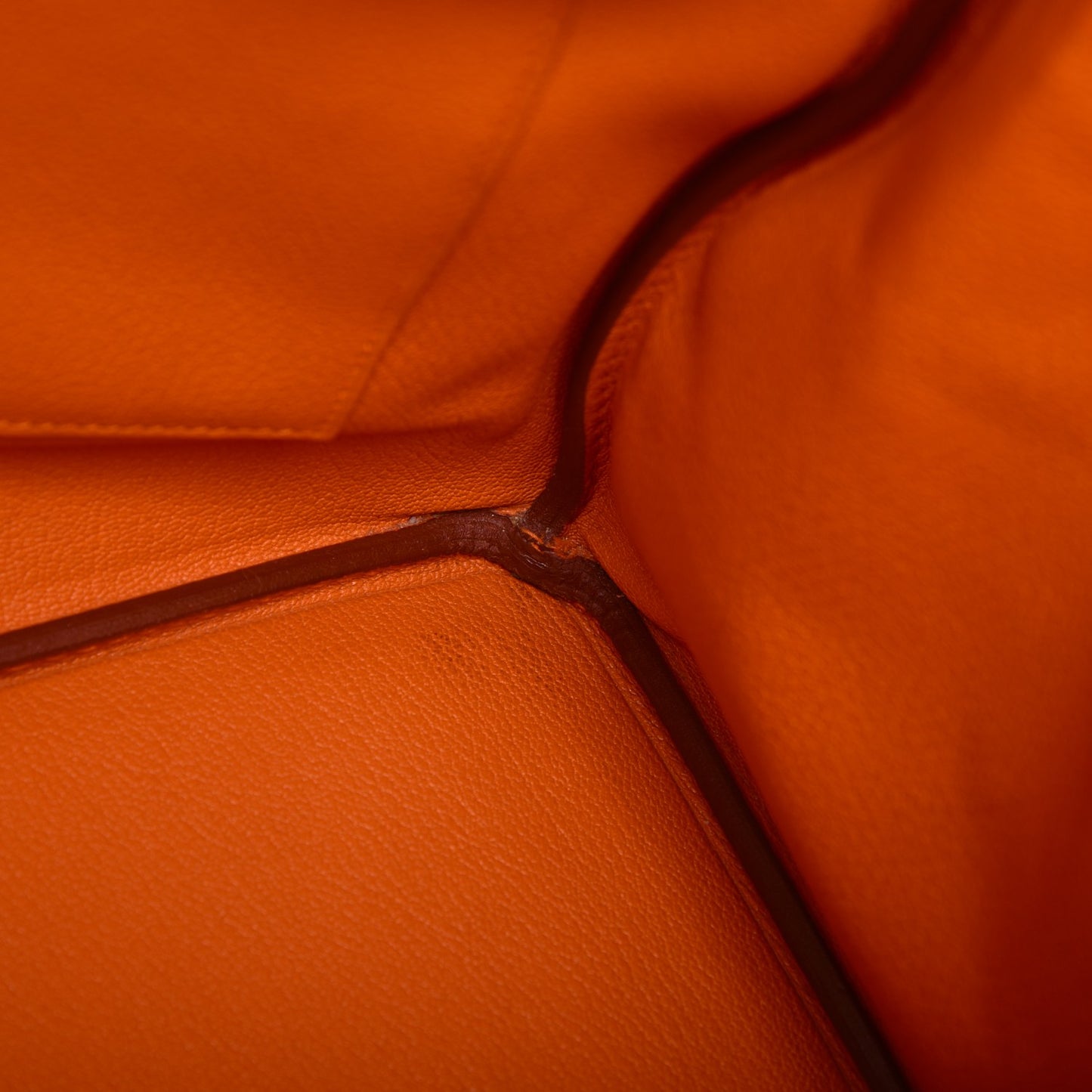 Epsom Birkin 35 Orange