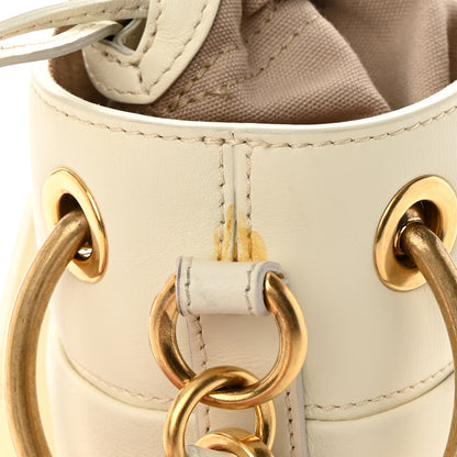 Chloe Smooth Calfskin Mini Roy Bucket Bag Natural White 13 of 19