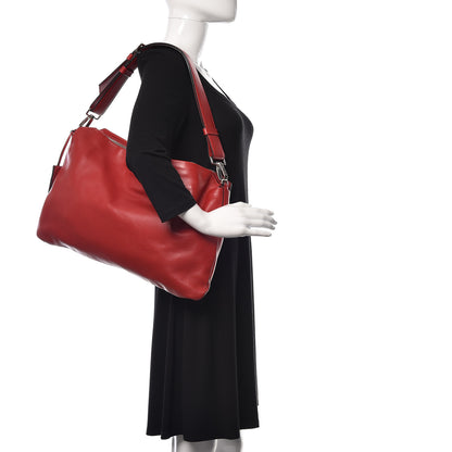 Miu Miu Soft Calf Cloud Hobo Fuoco 2 of 9