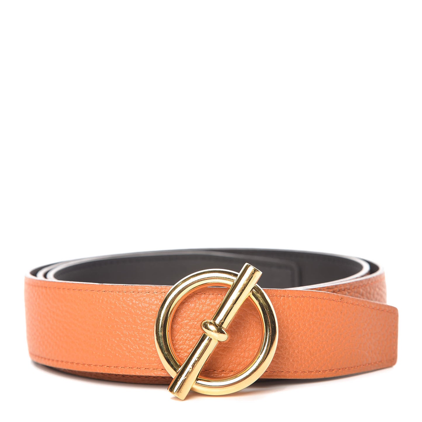 Chamonix Togo Reversible Glenan 32mm Belt 90 Black Orange