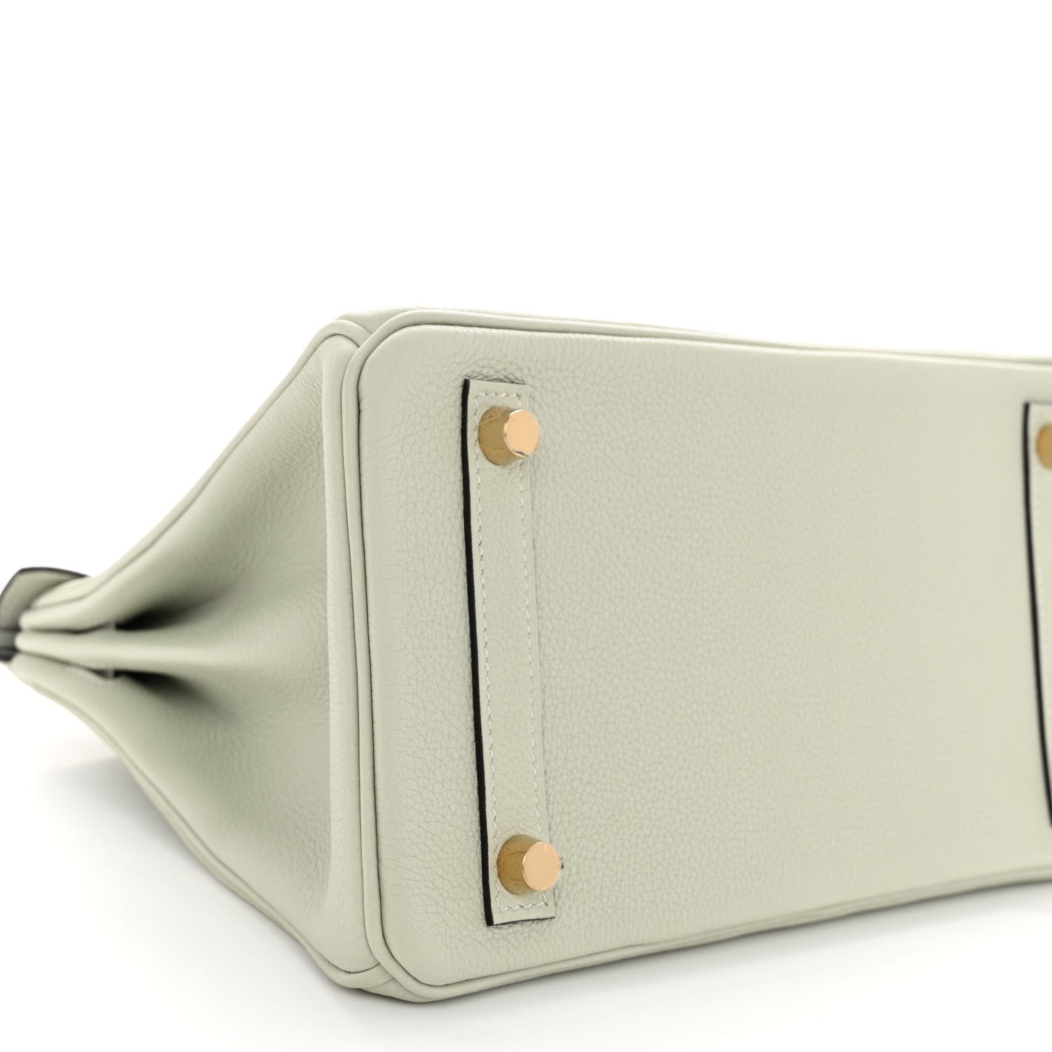 Hermes Togo Birkin 25 Gris Neve 8 of 12