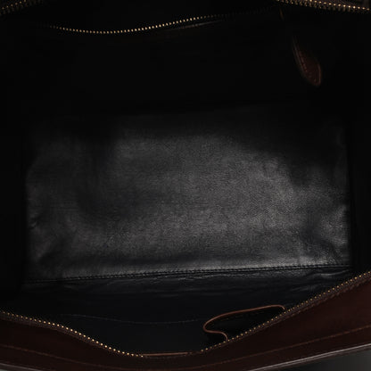 Celine Smooth Calfskin Mini Tri-Color Luggage Navy 5 of 8