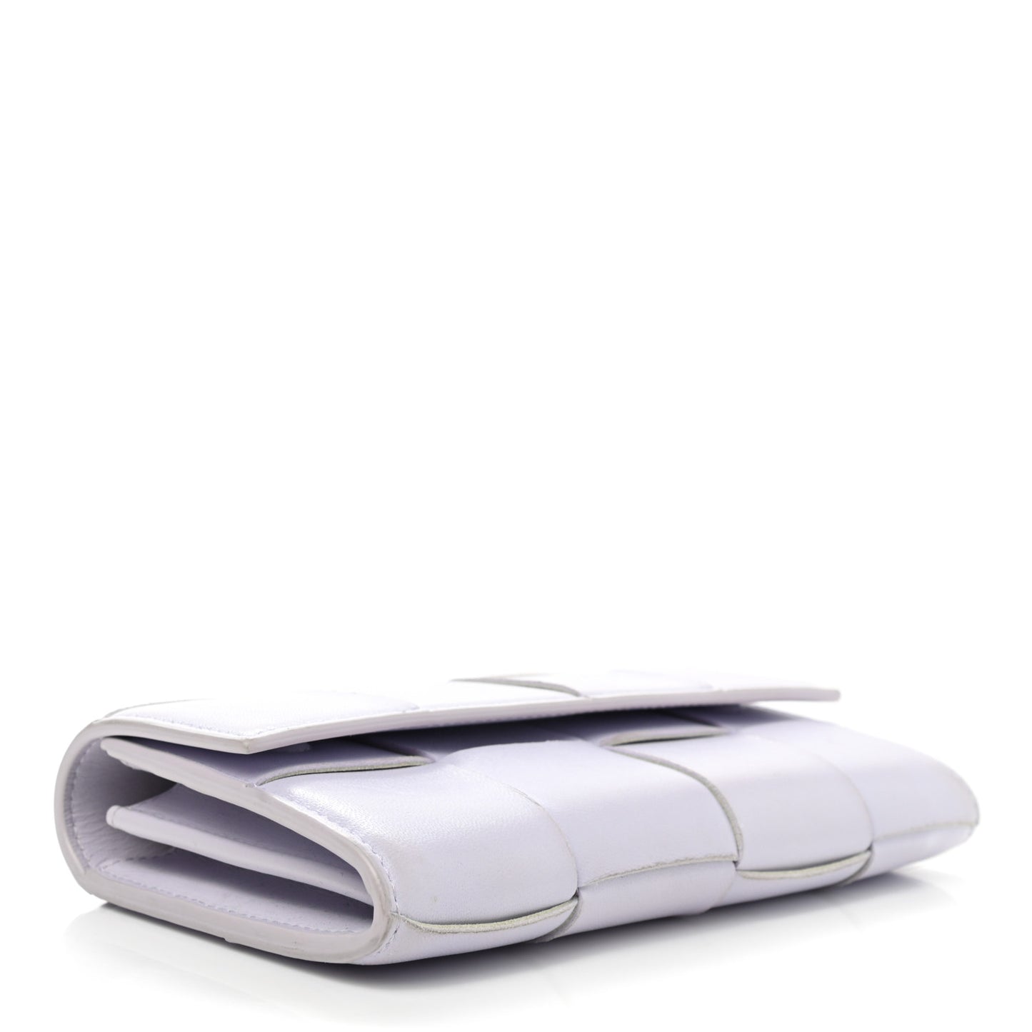 Nappa Maxi Intrecciato Continental Flap Wallet Mirth