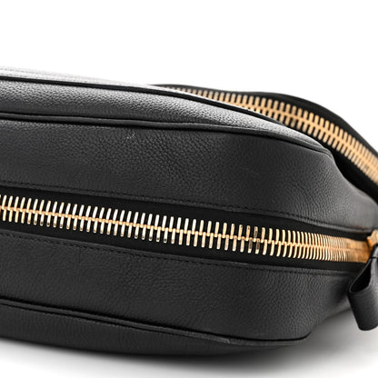 Tom Ford Grained Calfskin Large Jennifer Crossbody Bag Black 10 of 14