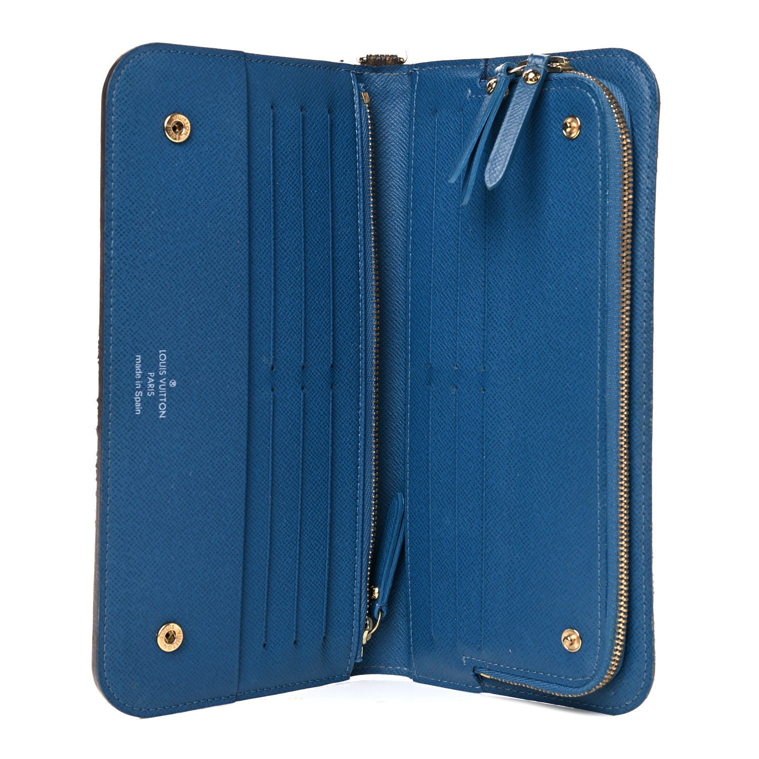 Louis Vuitton Monogram Insolite Wallet Petrole Blue 5 of 14