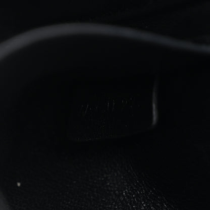 Celine Shiny Calfskin Triomphe Shoulder Bag Black 7 of 10