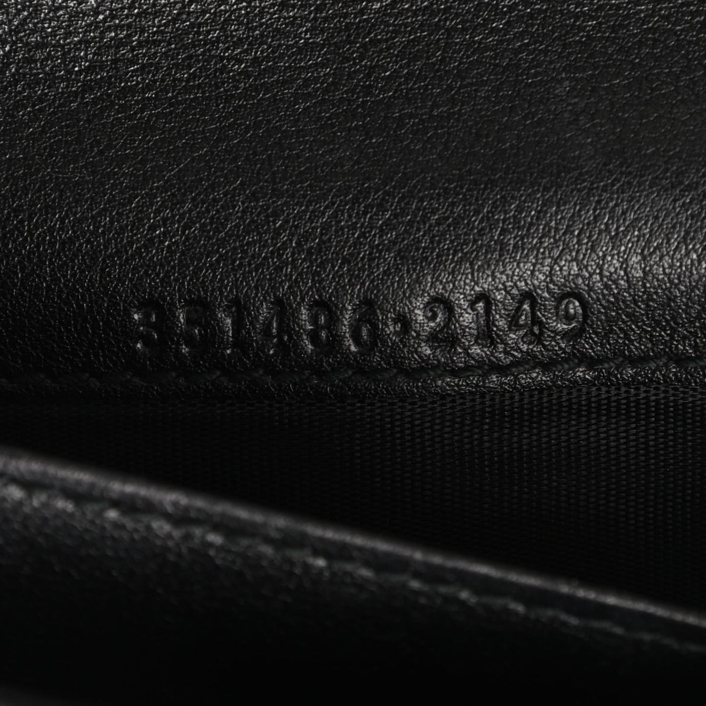 Patent Soho Compact Disco Zip Around Wallet Black