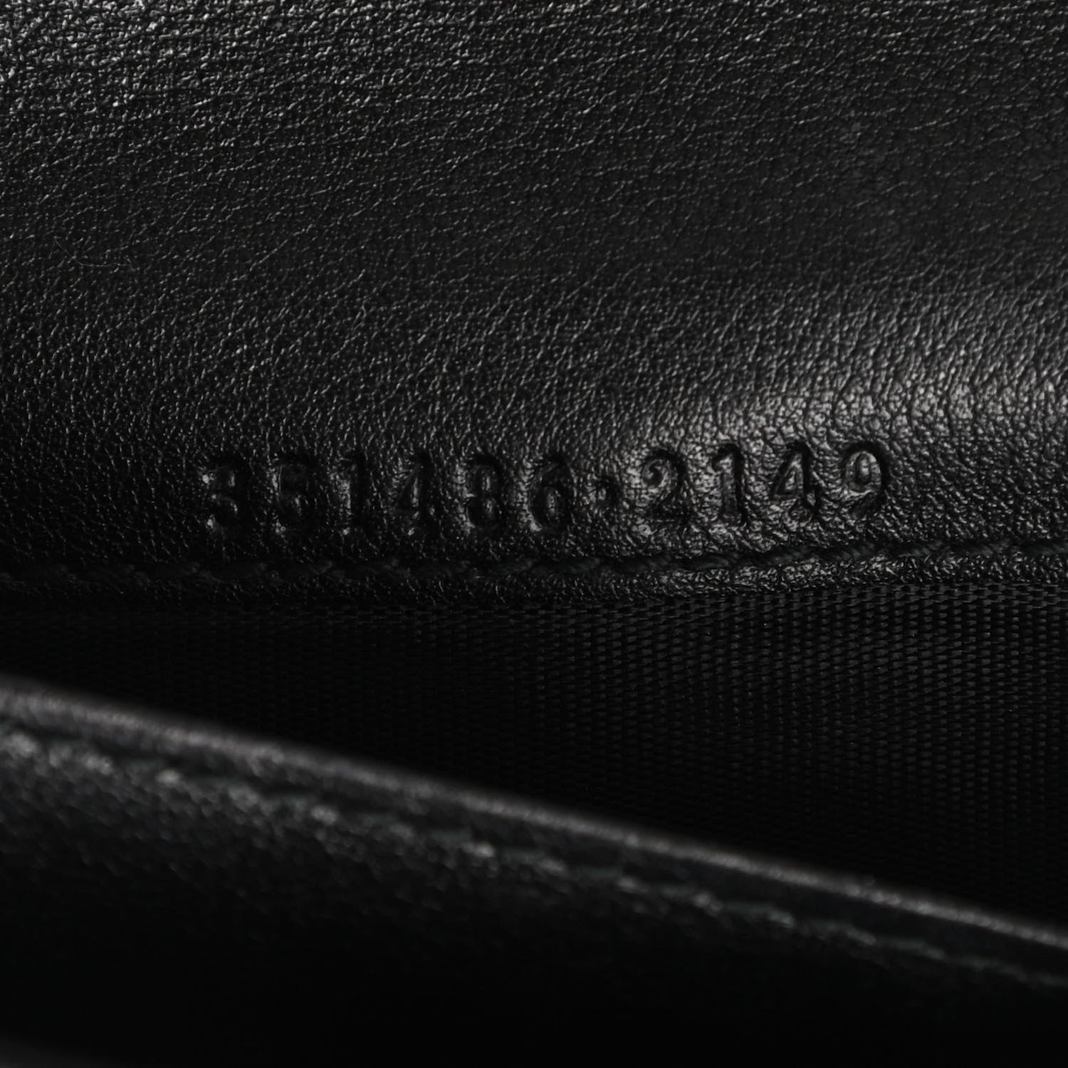 Gucci Patent Soho Compact Disco Zip Around Wallet Black 7 of 11