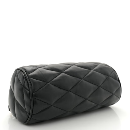 Saint Laurent Lambskin Monogram Mini Sade Tube Bag Black 4 of 12