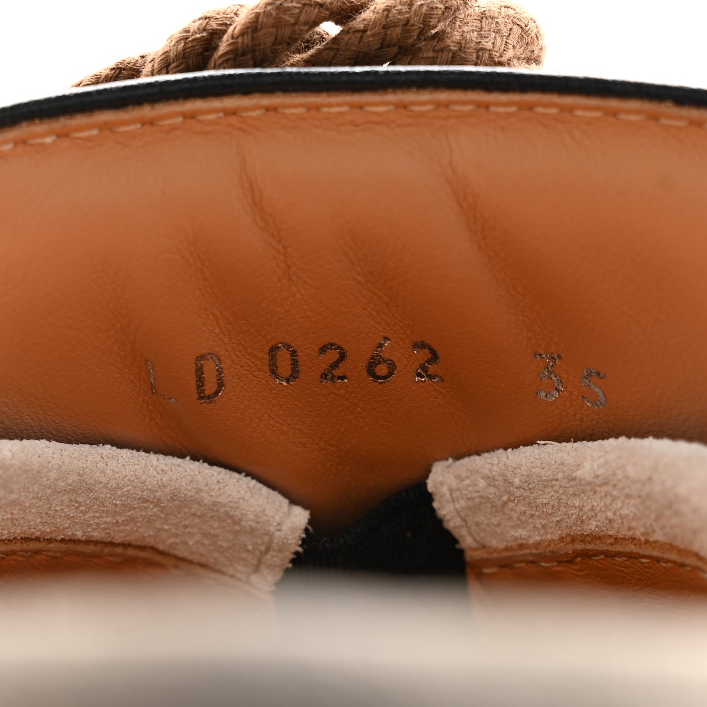 Suede Lous Open Back Sneaker 35