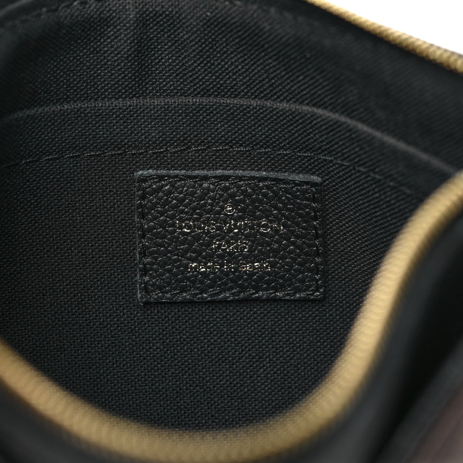 Louis Vuitton Monogram Pallas Clutch Black 6 of 9