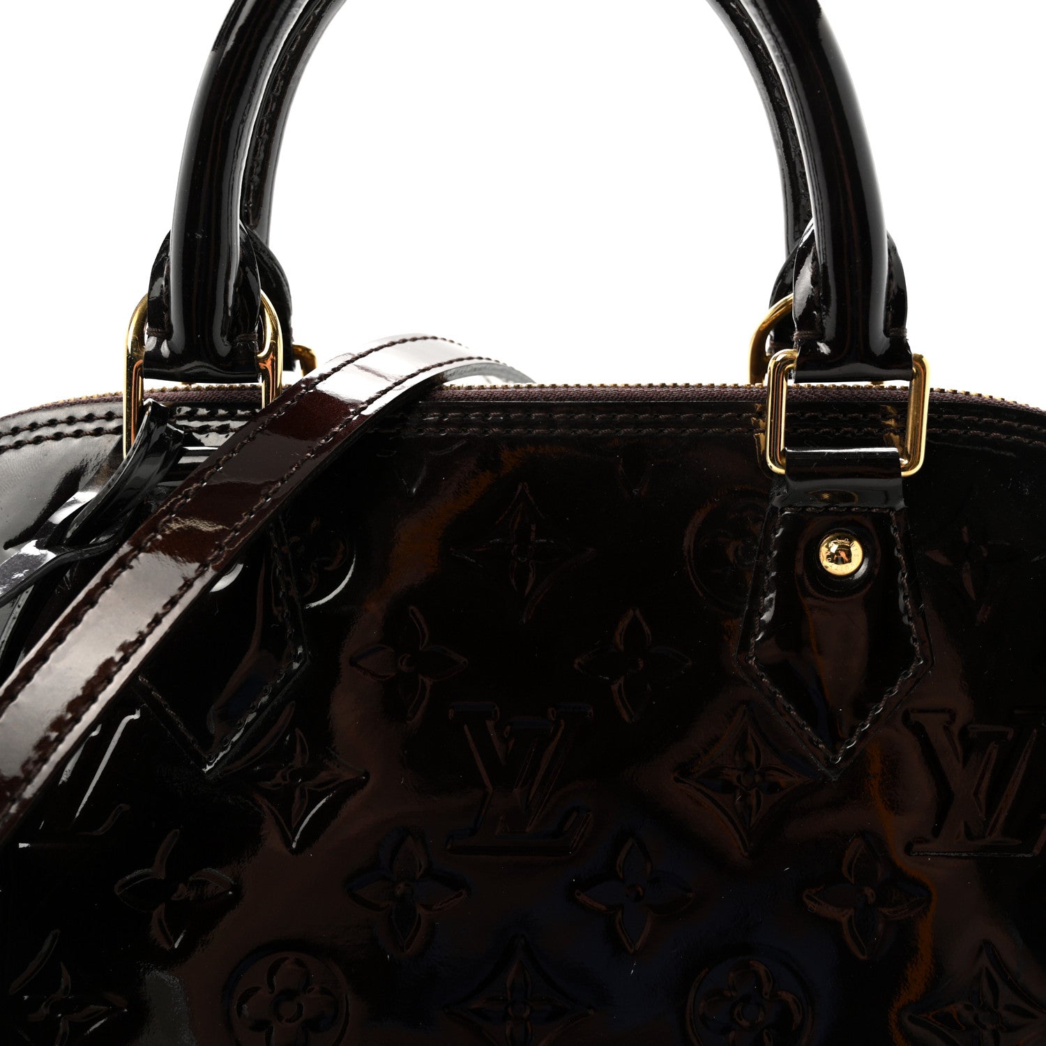Louis Vuitton Vernis Alma PM Amarante 6 of 8