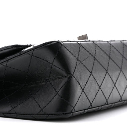 Chanel Aged Calfskin Quilted 2.55 Reissue 225 Flap Black 9 of 10