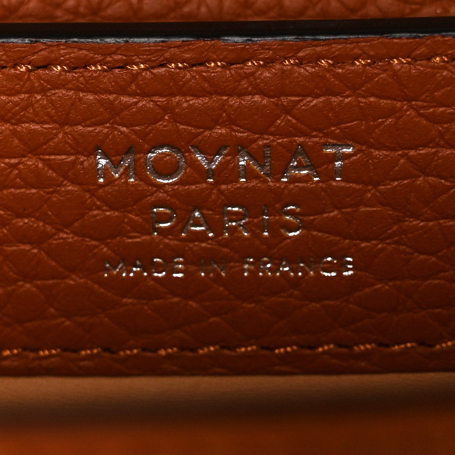 Moynat Taurillon Blush Rejane PM Cognac 5 of 7