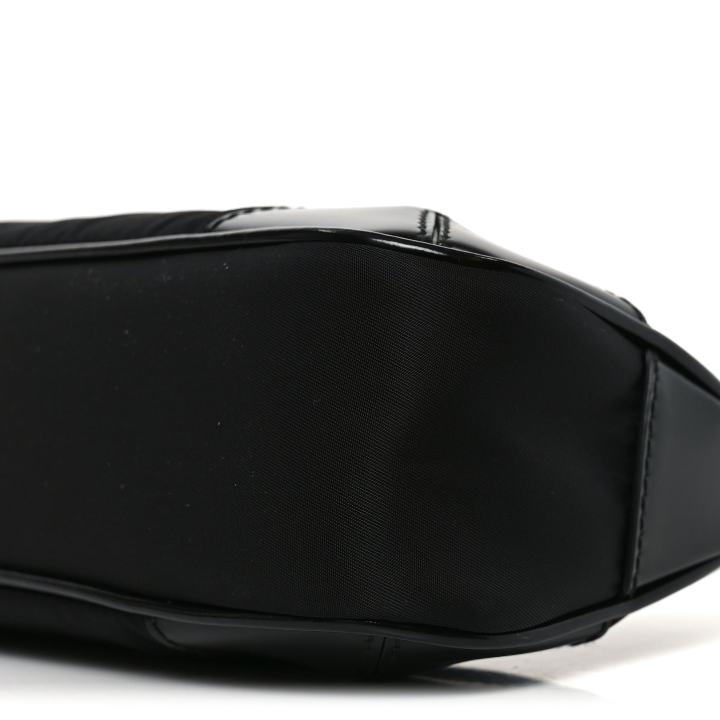 Re-Nylon Spazzolato Re-Edition 2002 Shoulder Bag Black