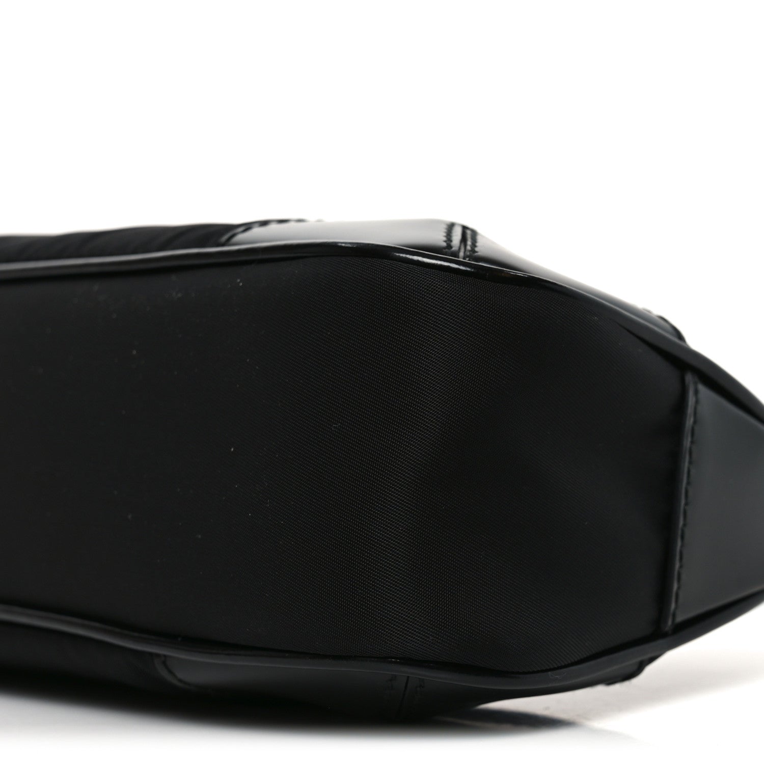 Prada Re-Nylon Spazzolato Re-Edition 2002 Shoulder Bag Black 9 of 9
