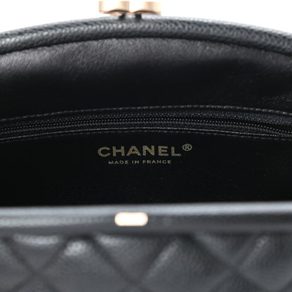 Chanel Caviar Quilted Timeless Clutch Black 6 of 9