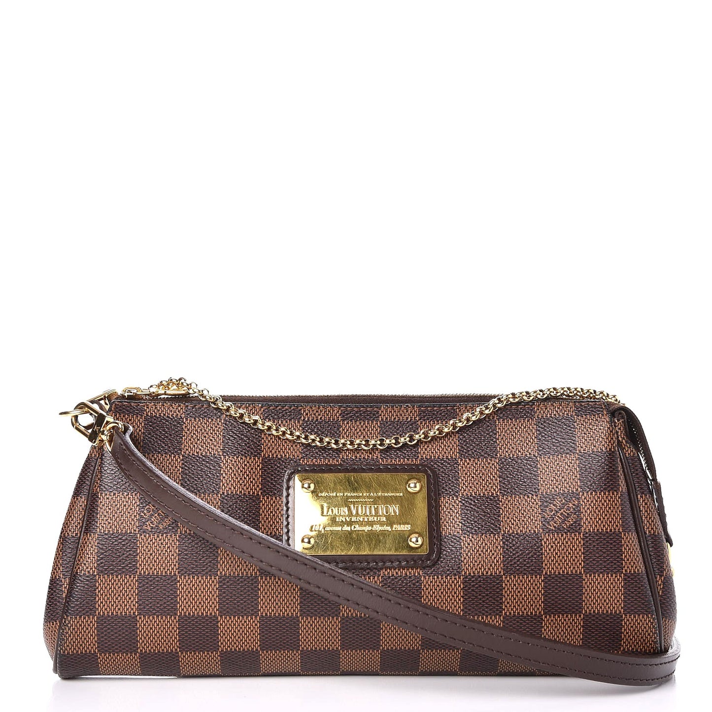 Damier Ebene Eva Clutch