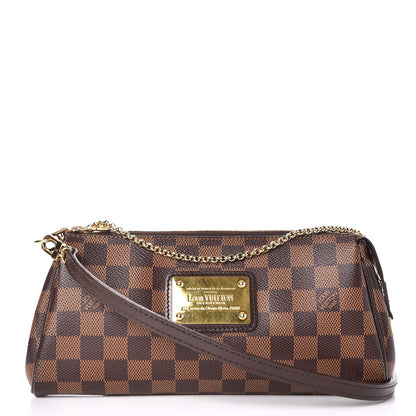 Louis Vuitton Damier Ebene Eva Clutch 1 of 7