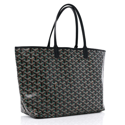 Goyard Goyardine Saint Louis Claire Voie PM Black Green 4 of 9