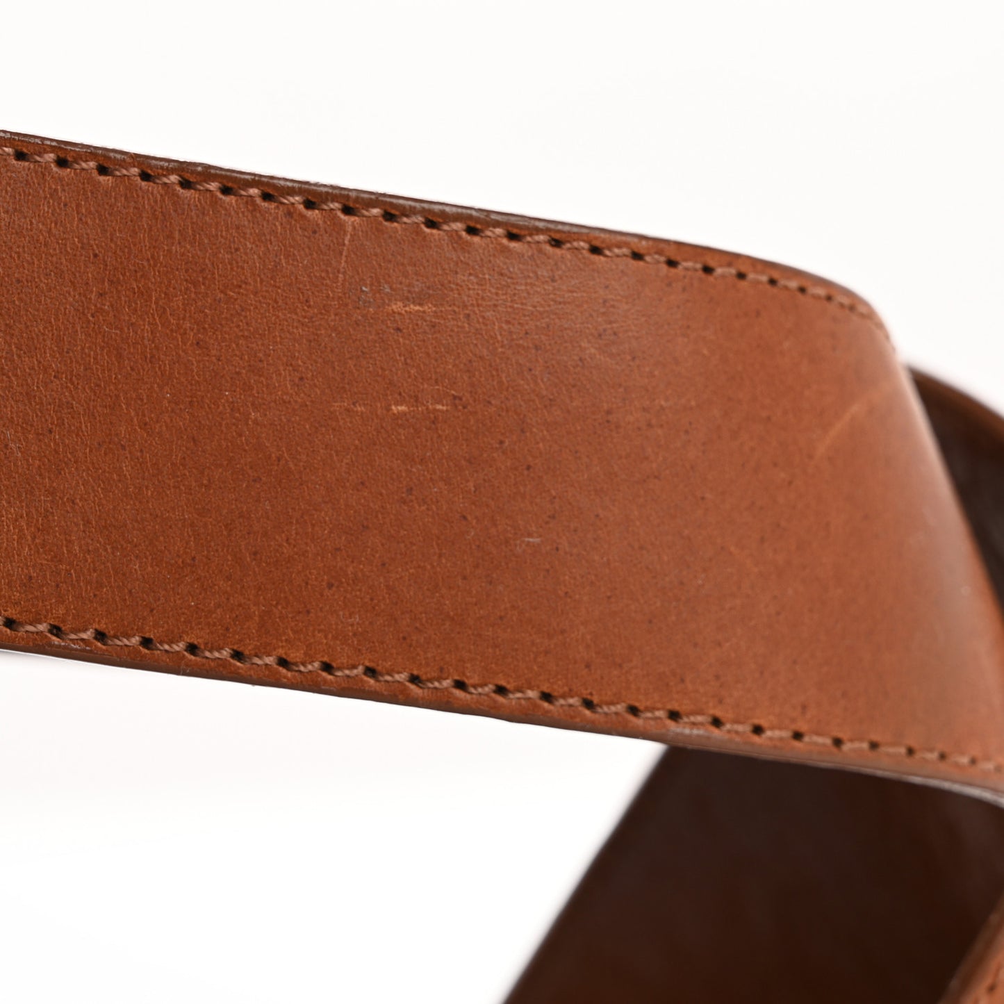 Calfskin Monogram Horizon Sandals 37.5 Cognac Brown