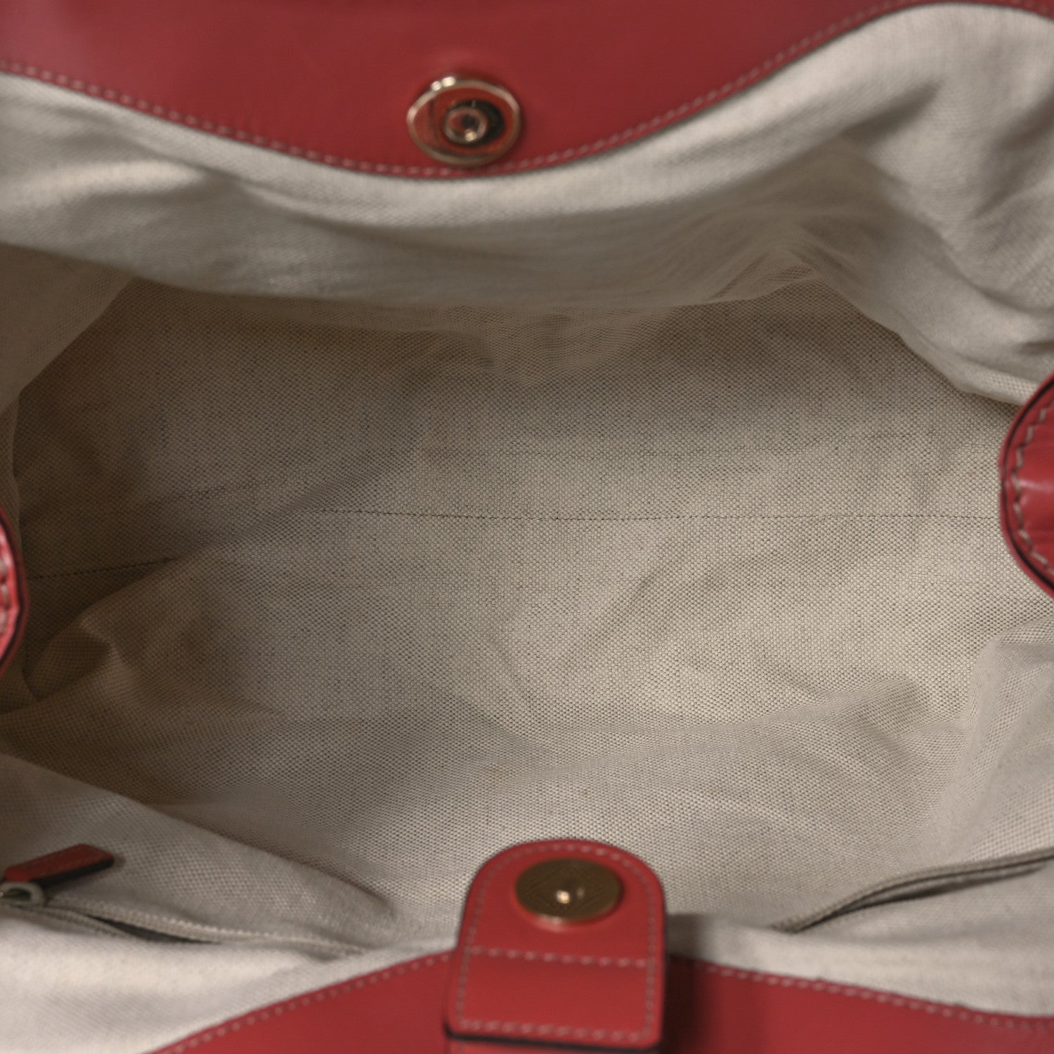 Gucci Monogram Margaux Calfskin Medium Sukey Tote Coral 5 of 11