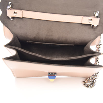Fendi Vitello Liberty Scalloped Studded Flowers and Bows Small Kan I Shoulder Bag Plaster Multicolor 5 of 10