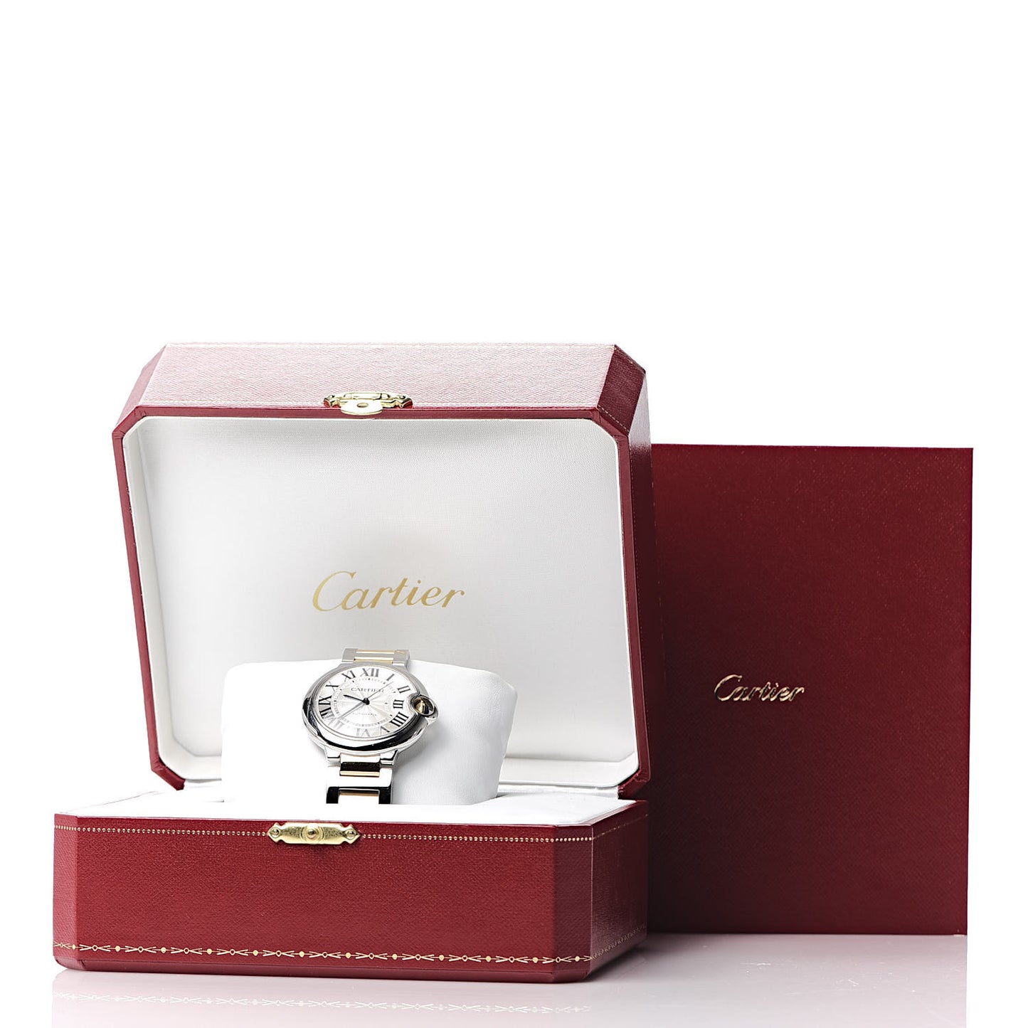 Stainless Steel 18K Yellow Gold 36mm Ballon Bleu De Automatic Watch