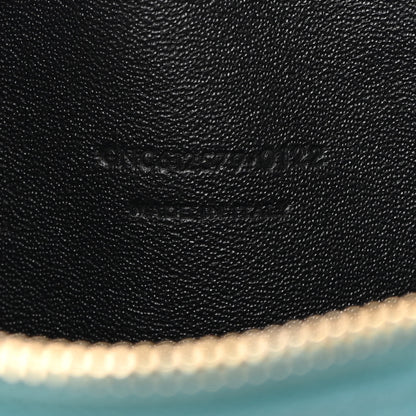 Saint Laurent Grain De Poudre Matelasse Monogram Mini Lou Camera Bag Blue Vert 7 of 9