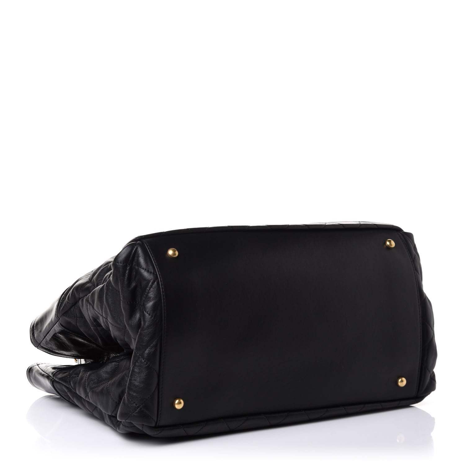 Chanel Iridescent Calfskin Large In the Mix Tote Black 7 of 11
