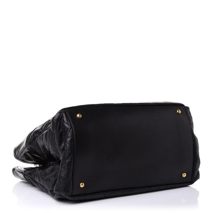 Chanel Iridescent Calfskin Large In the Mix Tote Black 7 of 11