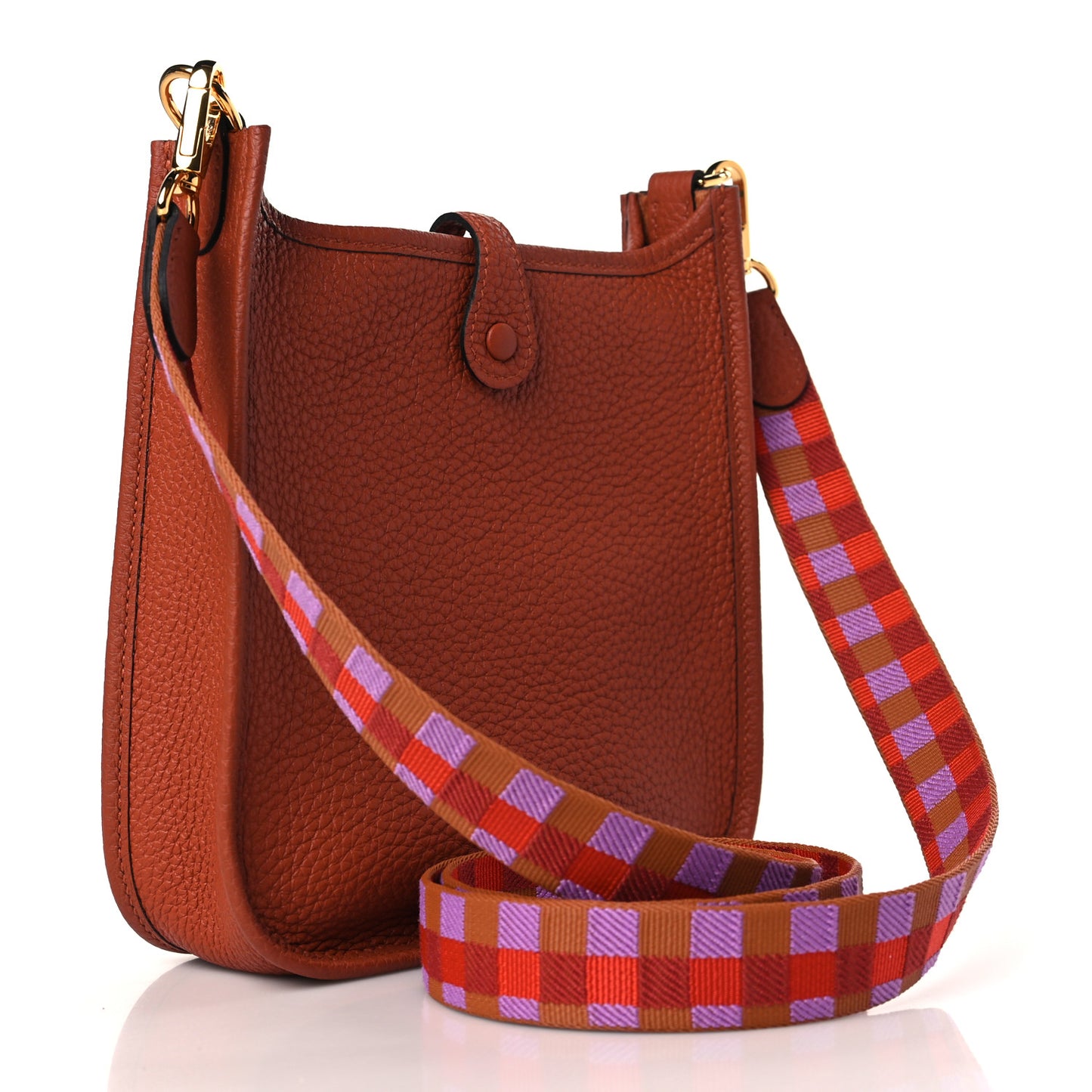 Taurillon Clemence Maxi Quadrille Evelyne TPM Cuivre Capucine Parme Rouge Duchess