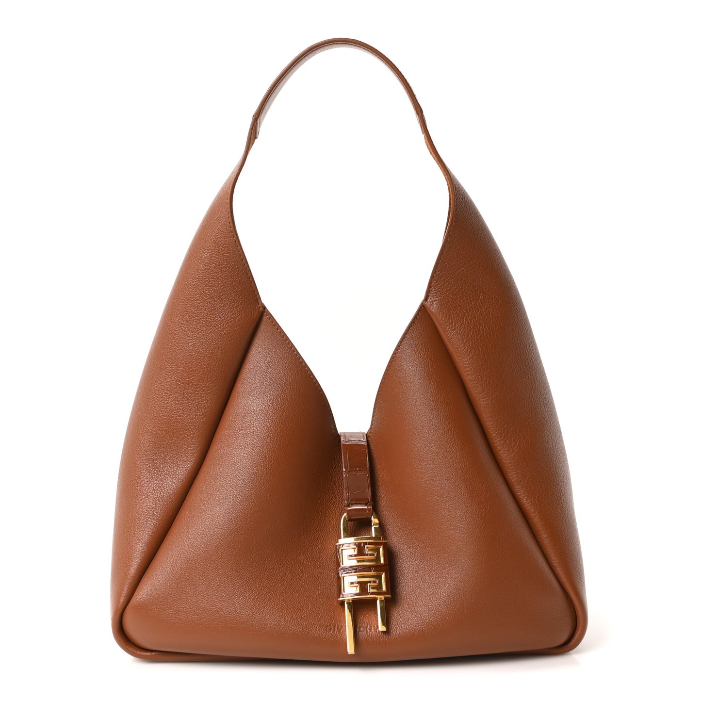 Calfskin Medium G-Lock Hobo Tan