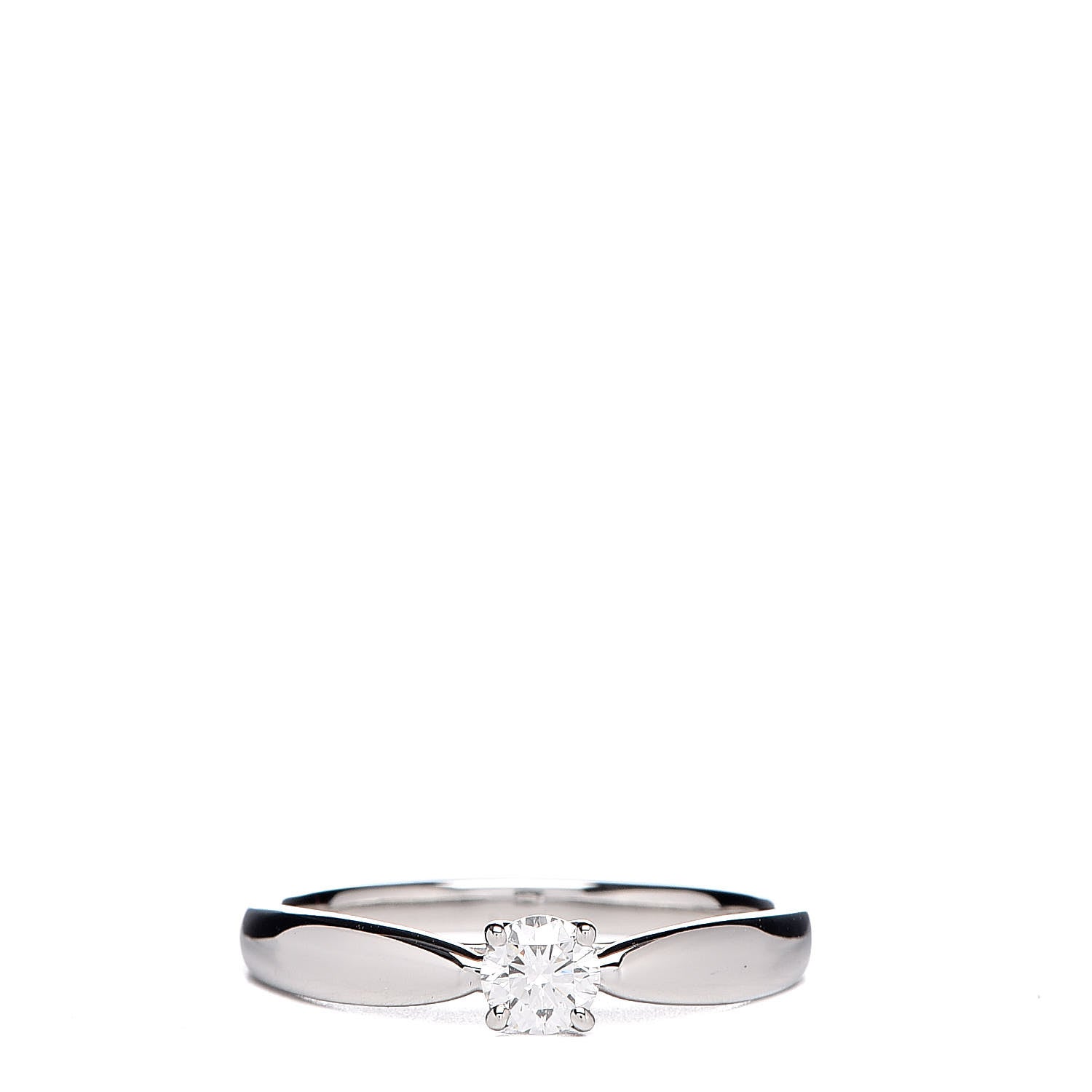 Tiffany Platinum Diamond .19ct Harmony Solitaire Engagement Ring 49 4.75 1 of 7